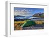 North America, the Usa, Alaska, Matanuska Glacier, Tent,-Bernd Rommelt-Framed Photographic Print