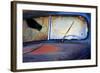 North America, USA, Georgia, Windshield of an Old Rusty Truck-Joanne Wells-Framed Photographic Print