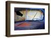 North America, USA, Georgia, Windshield of an Old Rusty Truck-Joanne Wells-Framed Photographic Print