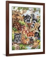 North America-Karen Middleton-Framed Giclee Print