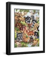 North America-Karen Middleton-Framed Premium Giclee Print