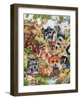 North America-Karen Middleton-Framed Giclee Print