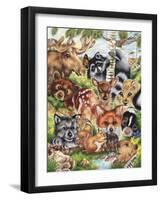 North America-Karen Middleton-Framed Giclee Print