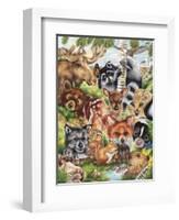 North America-Karen Middleton-Framed Giclee Print