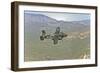 North American B-25G Mitchell Bomber in Flight Near Mesa, Arizona-null-Framed Photographic Print