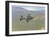 North American B-25G Mitchell Bomber in Flight Near Mesa, Arizona-null-Framed Photographic Print