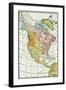 North American Colonies at the Close of the French and Indian War, c.1760-null-Framed Giclee Print