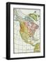 North American Colonies at the Close of the French and Indian War, c.1760-null-Framed Giclee Print