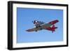 North American Harvard, or T-6 Texan, or SNJ, War Plane-David Wall-Framed Photographic Print