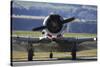 North American Harvard, or T-6 Texan, or SNJ, War Plane-David Wall-Stretched Canvas