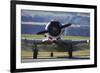 North American Harvard, or T-6 Texan, or SNJ, War Plane-David Wall-Framed Premium Photographic Print