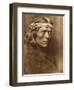 North American Indian, a Zuni Governor-Edward S. Curtis-Framed Giclee Print