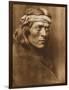 North American Indian, a Zuni Governor-Edward S. Curtis-Framed Premium Giclee Print