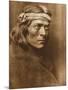 North American Indian, a Zuni Governor-Edward S. Curtis-Mounted Premium Giclee Print