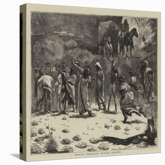 North American Indian Sports-Arthur Boyd Houghton-Stretched Canvas