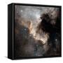 North American Nebula-Stocktrek Images-Framed Stretched Canvas