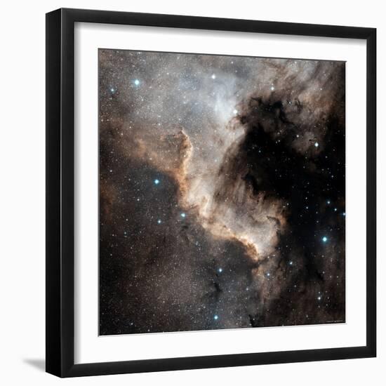 North American Nebula-Stocktrek Images-Framed Photographic Print