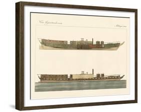 North American Steamboat Trade-null-Framed Giclee Print