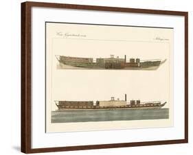 North American Steamboat Trade-null-Framed Giclee Print