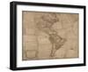 North and South America in its Principal Divisions, London, 1767-John Spilsbury-Framed Giclee Print