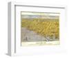 North and South Carolina and Part of Georgia, c.1861-John Bachmann-Framed Art Print