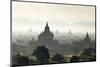 North and South Guni Temples Pagodas and Stupas in Early Morning Mist at Sunrise-Stephen Studd-Mounted Photographic Print