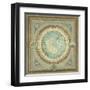 North and South Map II-Elizabeth Medley-Framed Art Print