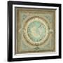 North and South Map II-Elizabeth Medley-Framed Art Print