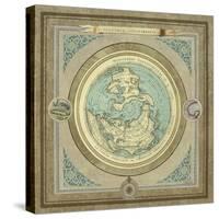 North and South Maps I-Elizabeth Medley-Stretched Canvas