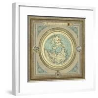 North and South Maps I-Elizabeth Medley-Framed Premium Giclee Print