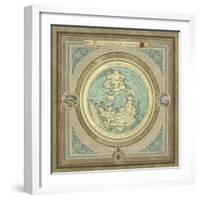 North and South Maps I-Elizabeth Medley-Framed Premium Giclee Print