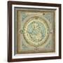 North and South Maps I-Elizabeth Medley-Framed Art Print