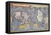 North and South Poles, 1593-Gerard De Jode-Framed Stretched Canvas