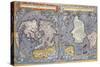North and South Poles, 1593-Gerard De Jode-Stretched Canvas