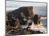 North Atlantic Coast During Winter Near Reykjanesviti and Valahnukur. Iceland-Martin Zwick-Mounted Photographic Print