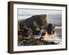 North Atlantic Coast During Winter Near Reykjanesviti and Valahnukur. Iceland-Martin Zwick-Framed Photographic Print