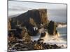 North Atlantic Coast During Winter Near Reykjanesviti and Valahnukur. Iceland-Martin Zwick-Mounted Photographic Print