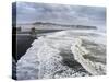 North Atlantic Coast Near Vik Y Myrdal During a Winter Storm with Heavy Gales-Martin Zwick-Stretched Canvas