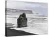 North Atlantic Coast Near Vik Y Myrdal During a Winter Storm with Heavy Gales-Martin Zwick-Stretched Canvas