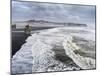 North Atlantic Coast Near Vik Y Myrdal During a Winter Storm with Heavy Gales-Martin Zwick-Mounted Photographic Print