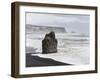 North Atlantic Coast Near Vik Y Myrdal During a Winter Storm with Heavy Gales-Martin Zwick-Framed Photographic Print