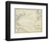 North Atlantic Ocean, c.1861-Alexander Keith Johnston-Framed Art Print