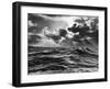 North Atlantic Wave Whipped High in a Midwinter Squall-William Vandivert-Framed Photographic Print