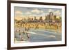 North Avenue Beach, Chicago, Illinois-null-Framed Art Print