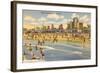 North Avenue Beach, Chicago, Illinois-null-Framed Art Print