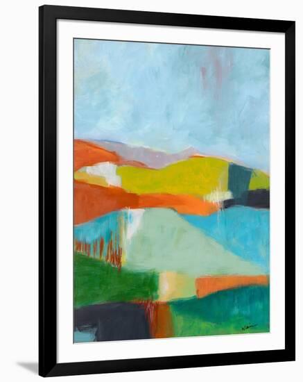 North Bay Hills-Jan Weiss-Framed Art Print