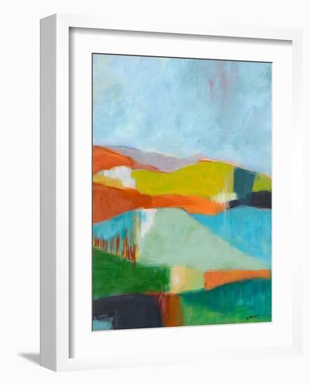 North Bay Hills-Jan Weiss-Framed Art Print