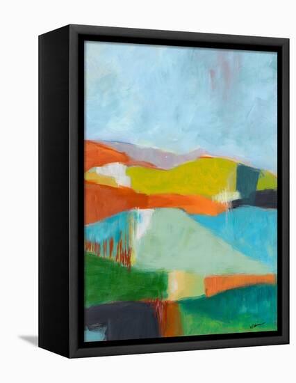 North Bay Hills-Jan Weiss-Framed Stretched Canvas