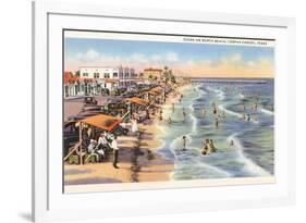 North Beach, Corpus Christi, Texas-null-Framed Premium Giclee Print