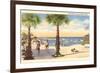 North Beach, Corpus Christi-null-Framed Art Print